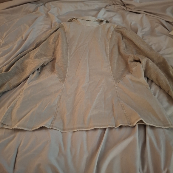 Zenergy By Chico's Women's Beige Casual Jacket - Picture 8 of 10